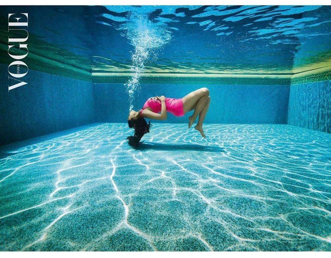 Underwater Photoshoot With Alia Bhatt..