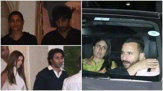 All The Famous Couples Arrive At Kapoor House