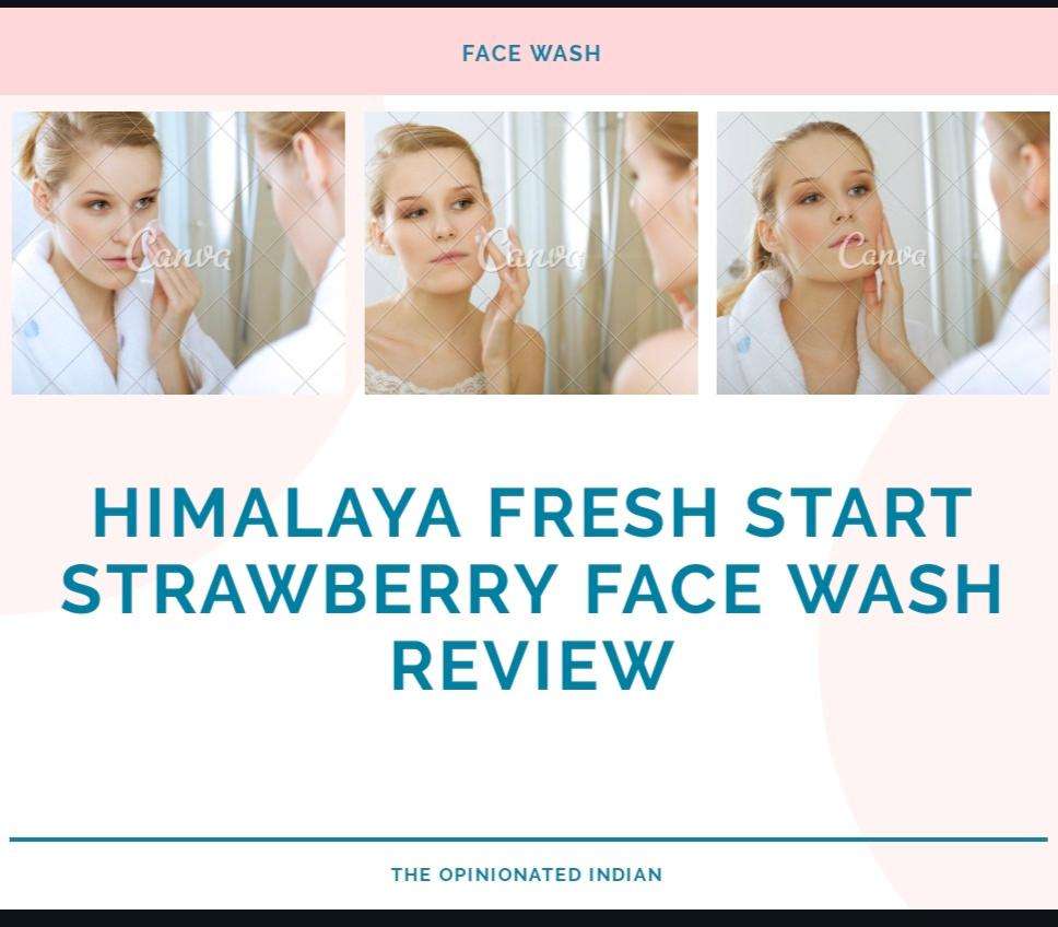 Himalaya Fresh Start Strawberry Face Wash Review