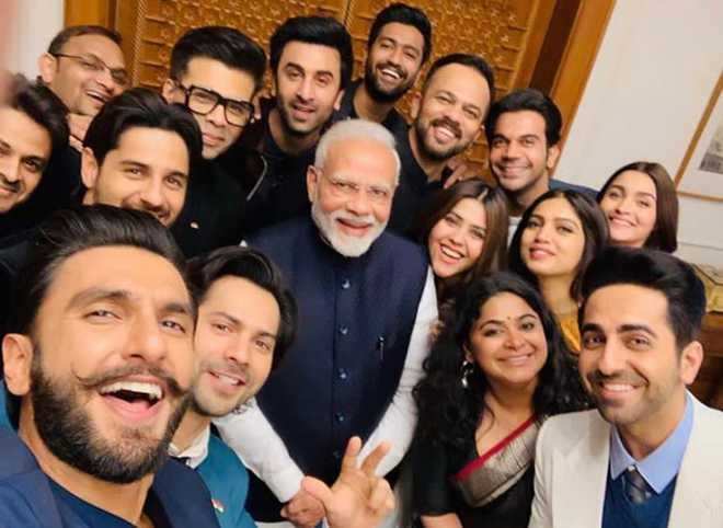 Bollywood At The Swearing In Ceremony Of NaMo