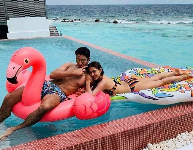 Sara Ali Khan’s Bikini Pictures With Her Brother Goes Viral