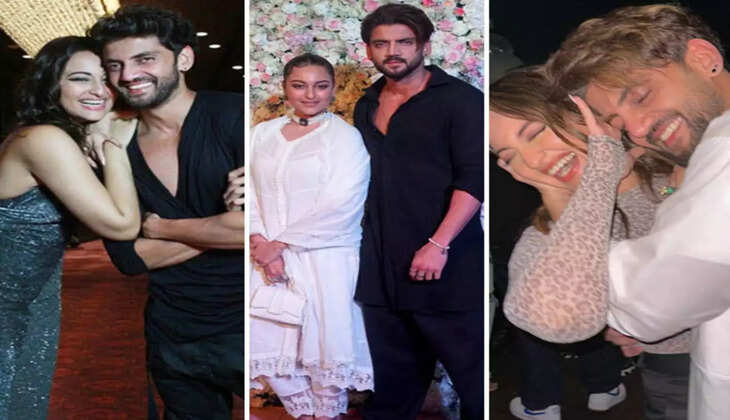 Take A Look At The Video Of Sonakshi Sinha's Husband Zaheer Iqbal Carrying Her Heels!!!