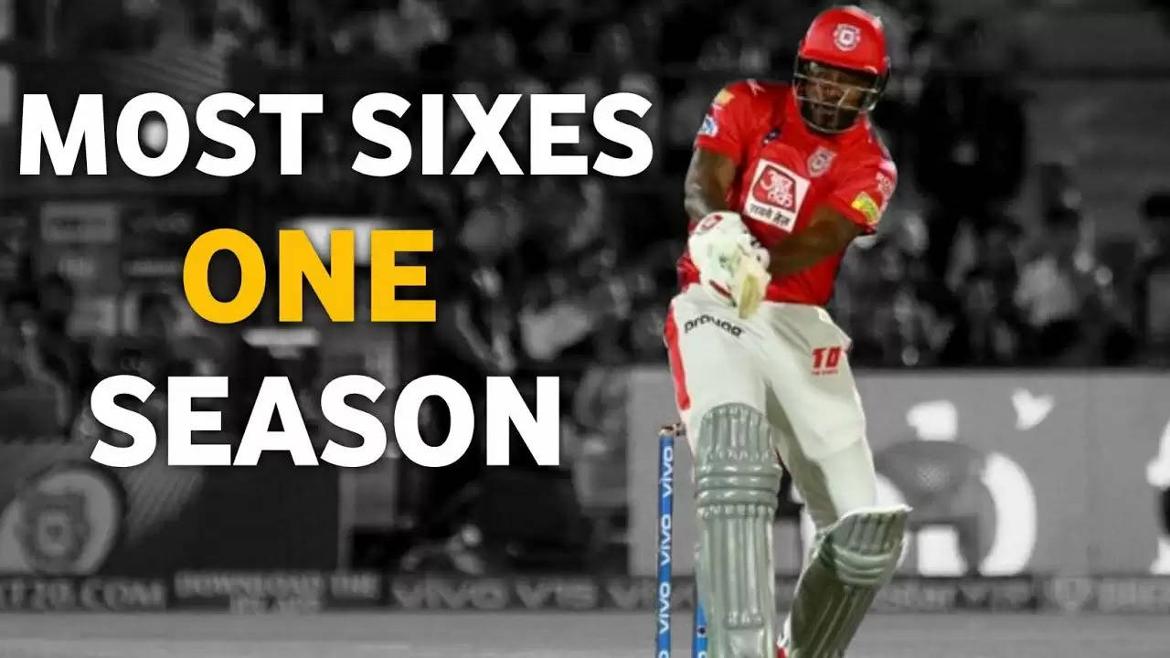 Top 5 Batsmen With Most Sixes In A Single IPL Season