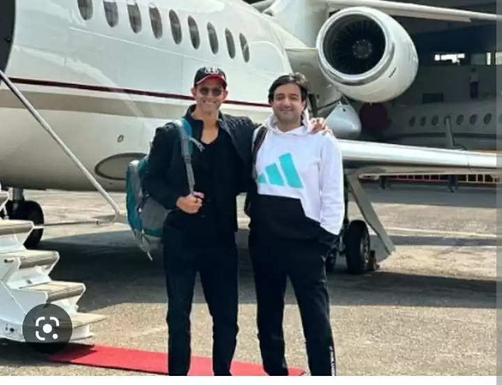 Hrithik Roshan and Siddharth Anand 