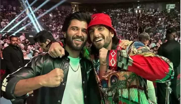 Vijay Devarakonda And Ranveer Singh 