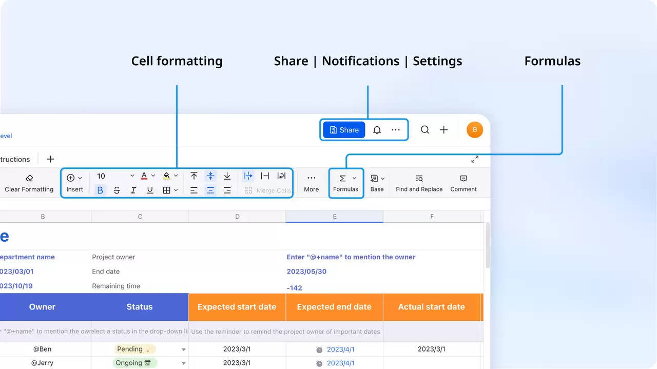 Lark Sheets: Measuring and optimizing the scale