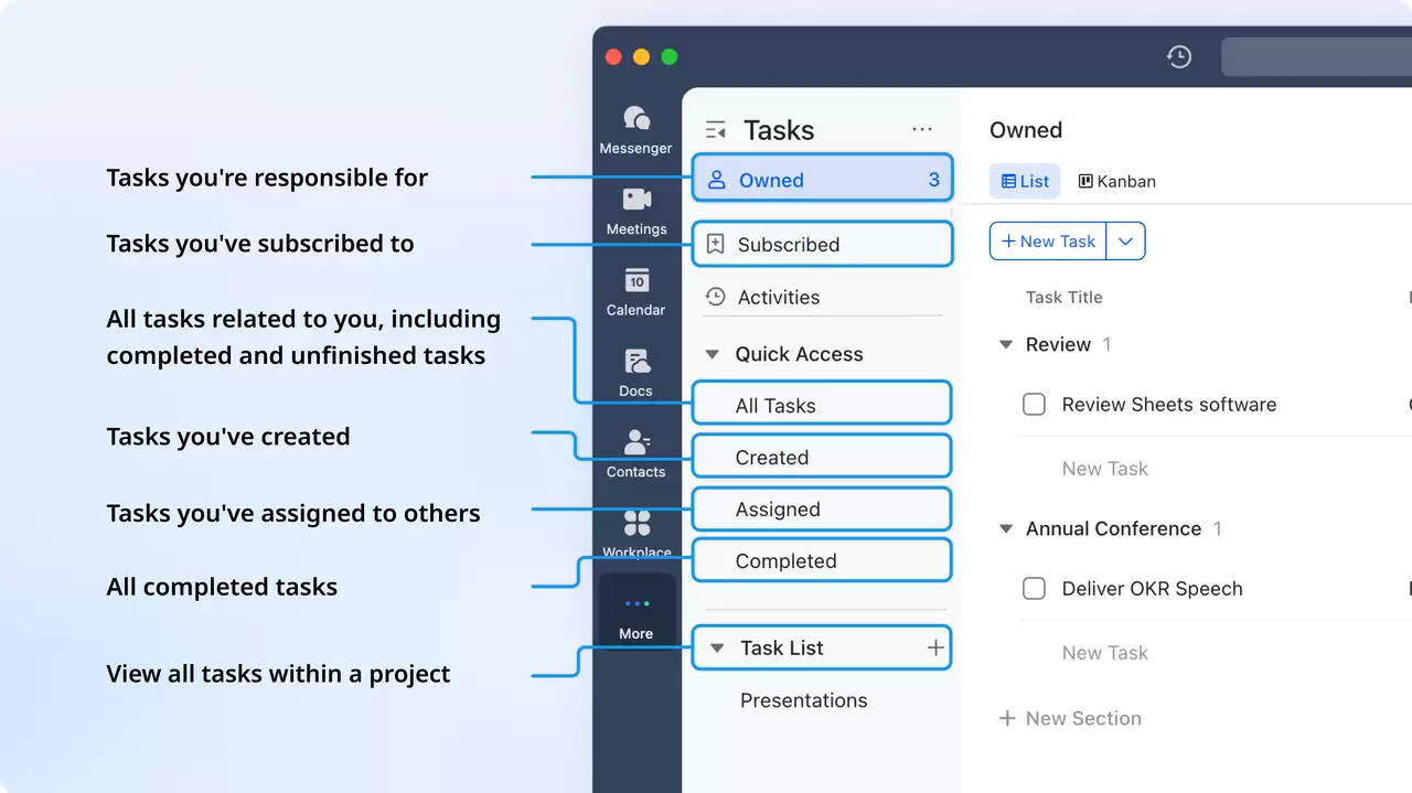 Lark Tasks: Automating accountability