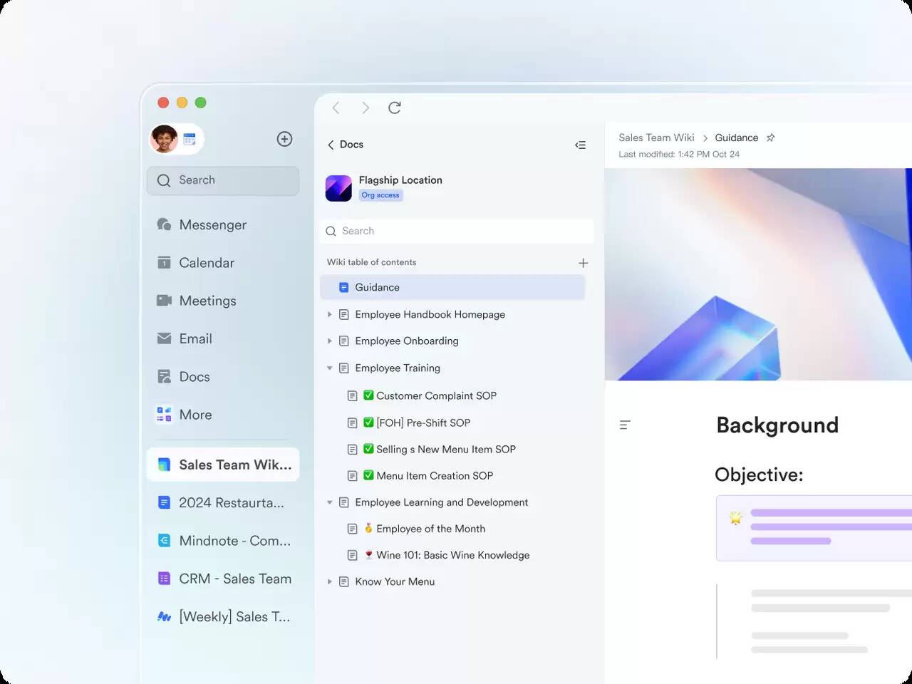 Lark Docs: Consistency in how work gets done