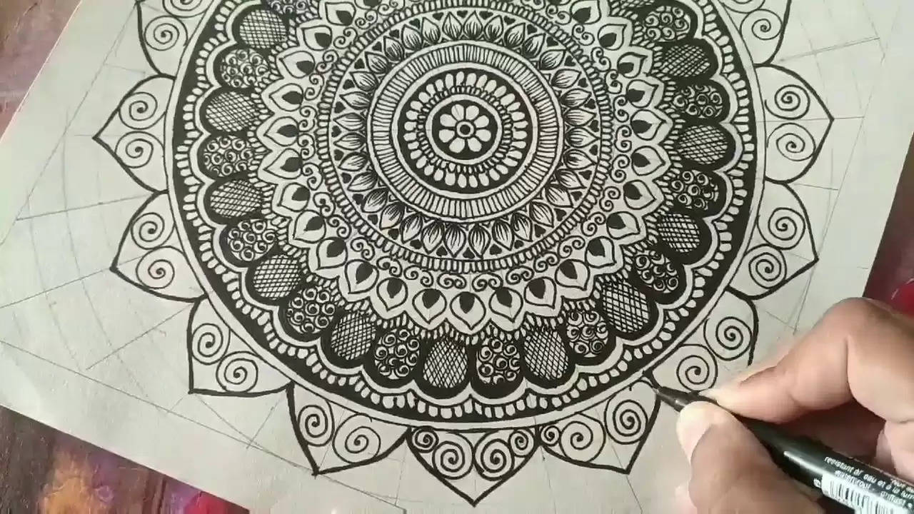 Learn to Draw Creative Mandala Art