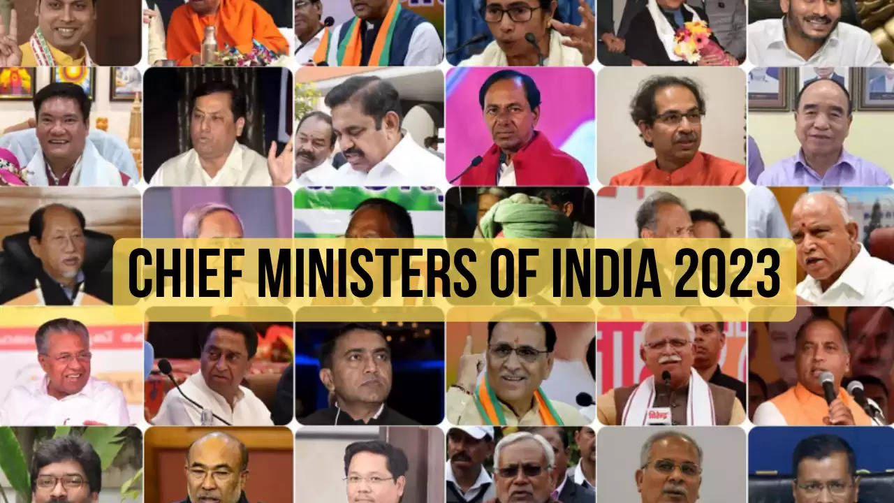 Top 10 Chief Ministers Of India In 2023