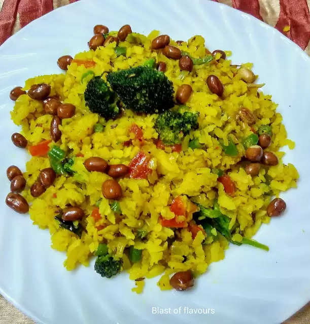 veggie loaded poha