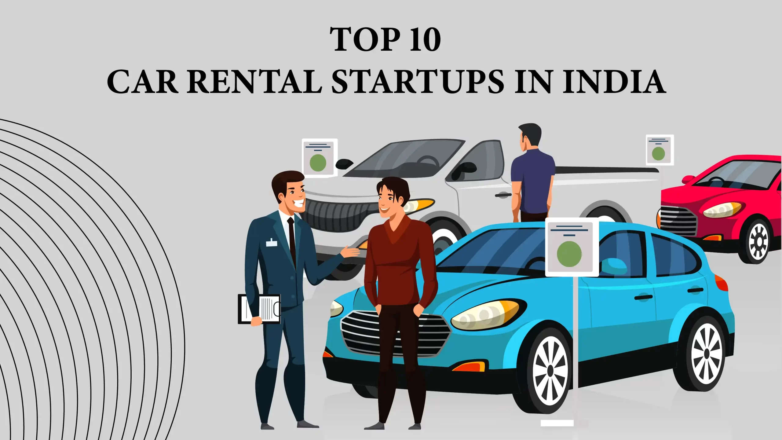 Top 5 Car Rental Startups In India In 2024