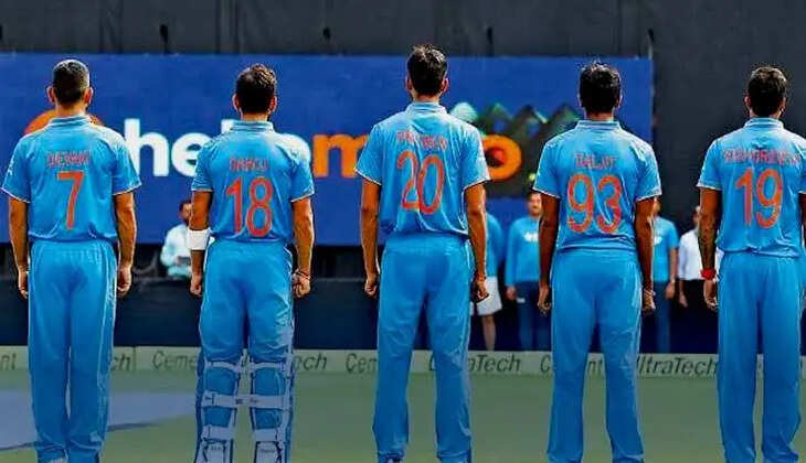 Know About 1 to 100 Jersey Number In Cricket India Till 2024