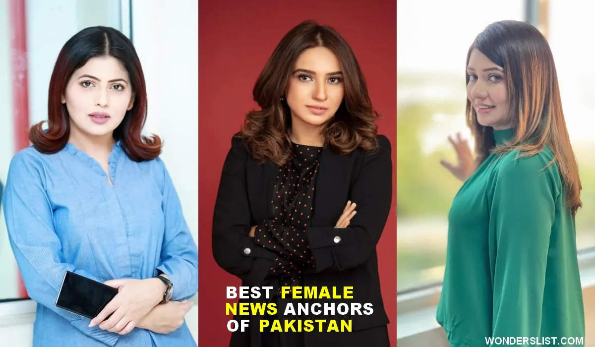  Top 10 Female Anchors Of Pakistan In 2023