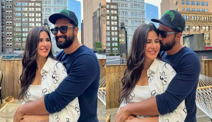 Katrina Kaif and Vicky Kaushal in NYC