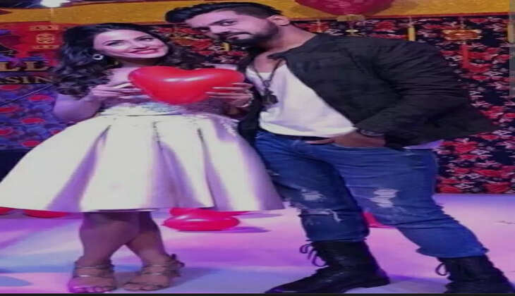 Hina khan Rocky Jaiswal