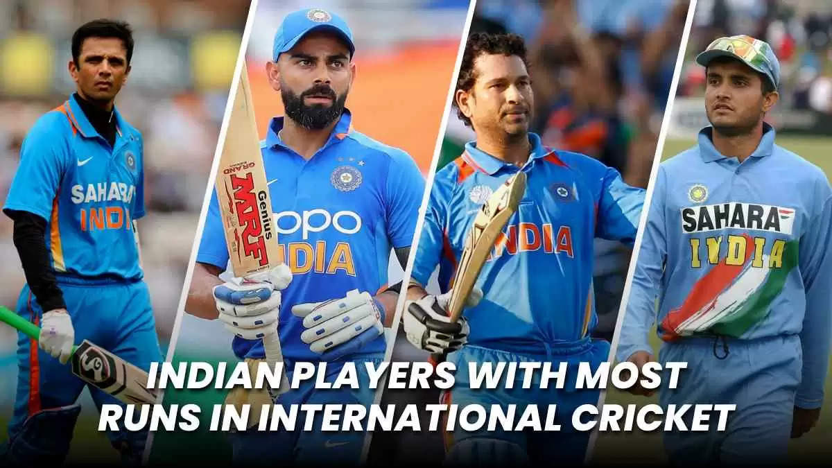 Top 10 Indian Batsmen With Most Runs In ODI Cricket