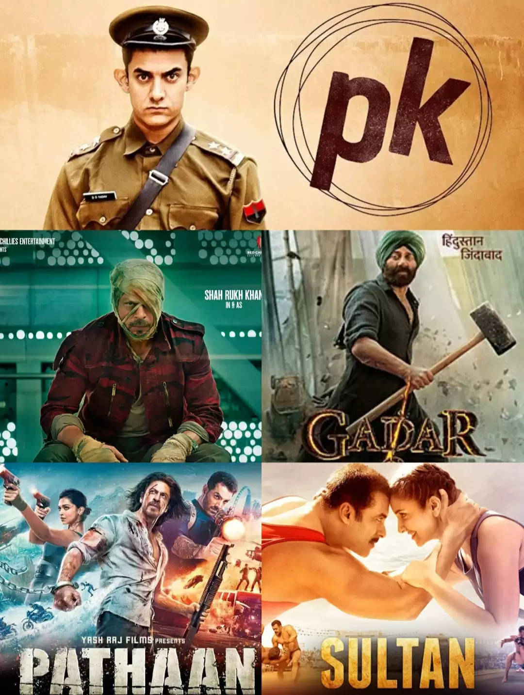 Here Is The List Of Top 11 Bollywood Movies That Joined The 300 Crore Box Office Club!!!