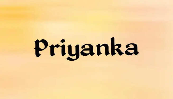 Know The Meaning Of The Hindu Name Priyanka