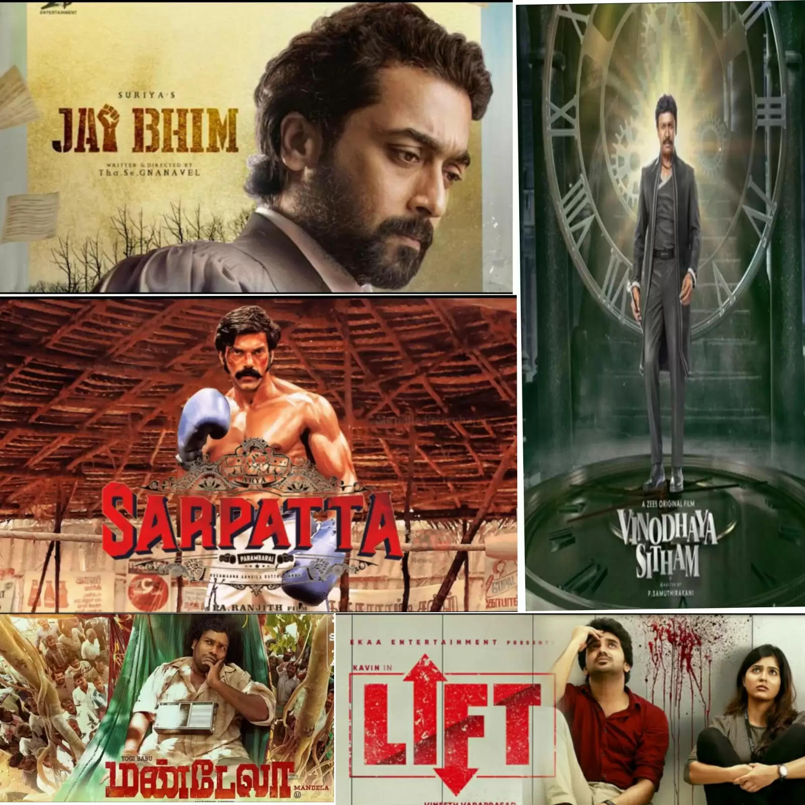 Top 5 Tamil Movies of 2021 
