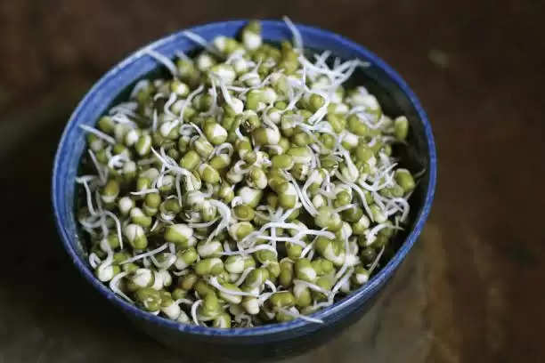 Moong dal sprouts 