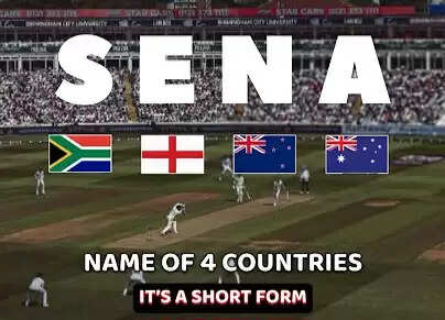 SENA Full Form in Cricket