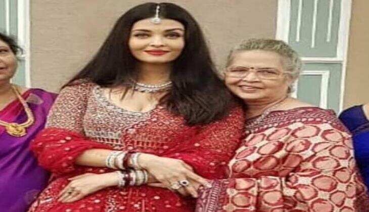 Throwback: Aishwarya Rai and Mom Vrinda Rai Seen at a Family Wedding