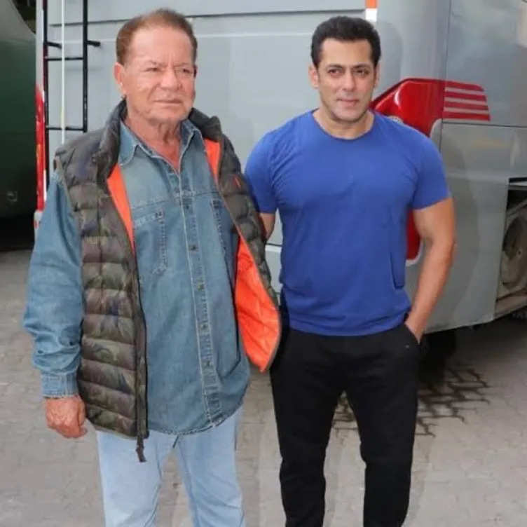 Salman Khan and father Salim Khan