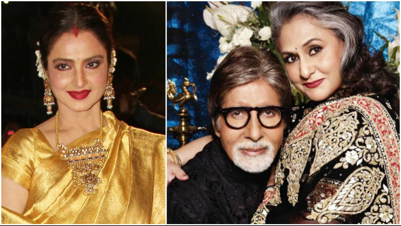 Fact: Jaya Bachchan Cried While Watching Rekha Romance Amitabh Bachchan!