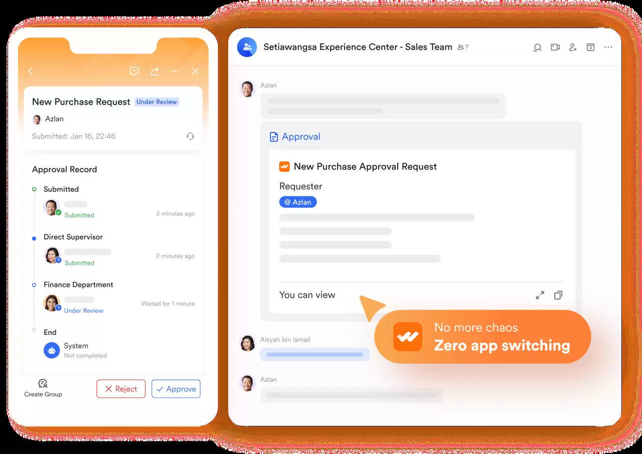 Lark Approval: Building structure that scales