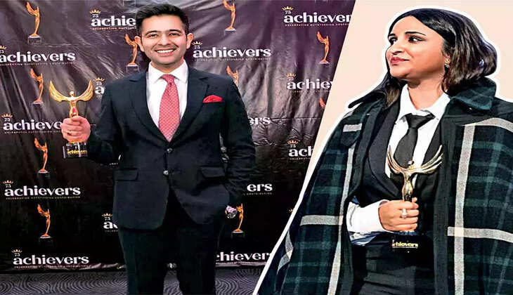 Raghav Chadha and Parineeti Chopra