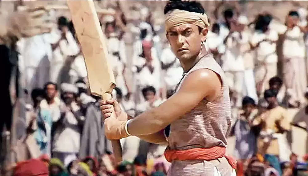 A still from Lagaan