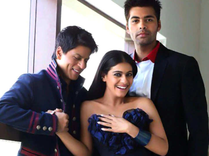 SRK, Kajol and Karan Johar