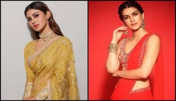 Who Wore The Best Lehengas: Mouni Roy or Kriti Sanon?