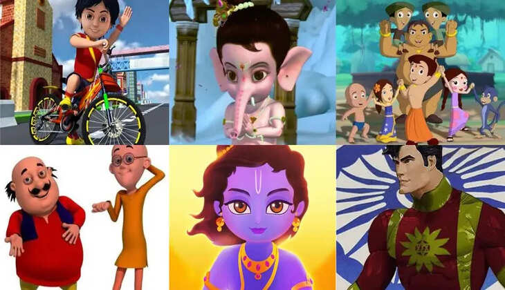 Top 10 Famous Indian Cartoon Characters 2025 