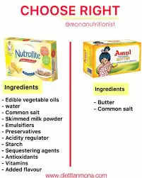  Nutralite Butter VS Amul Butter