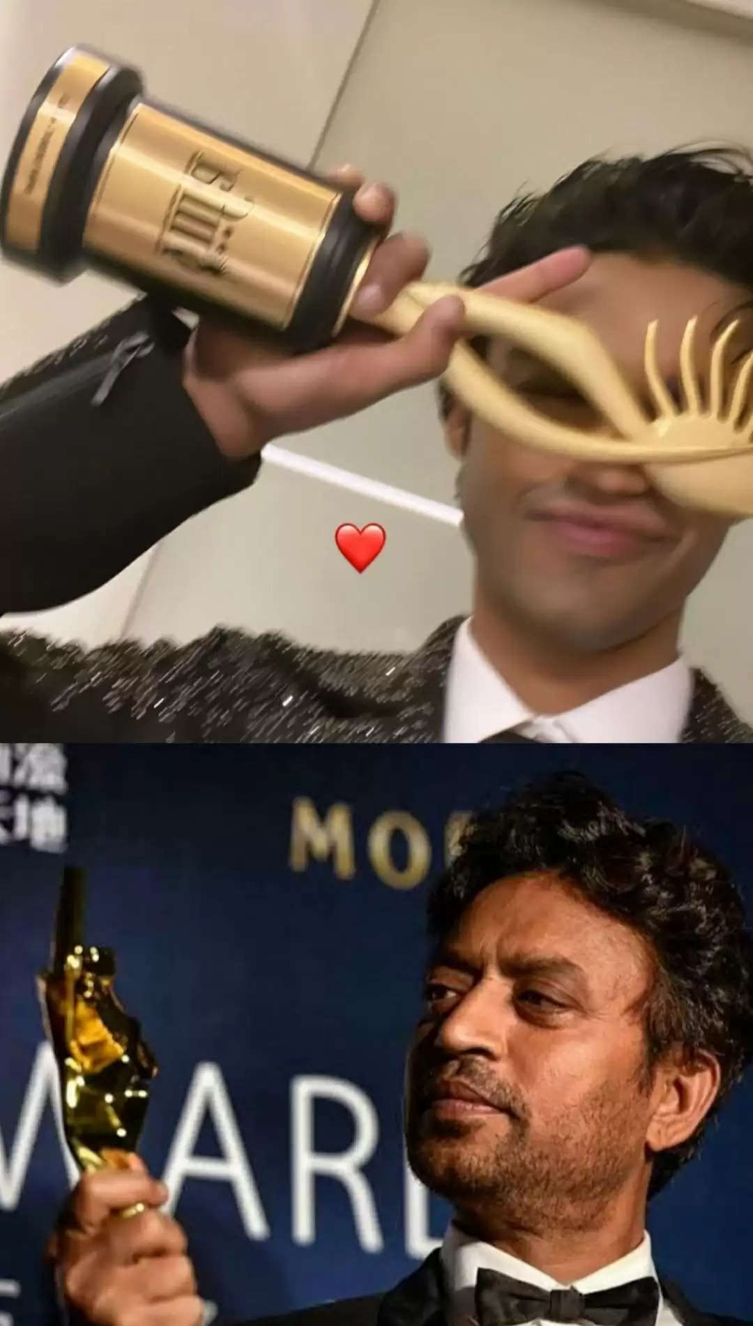 Babil and Irrfan 