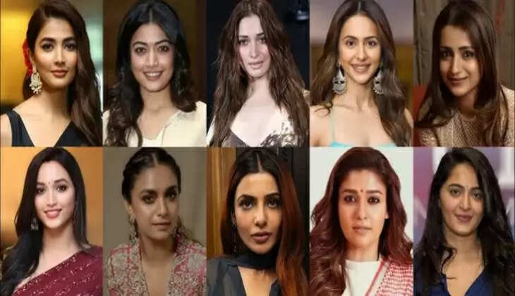 Top 10 South Indian Actress Name List With Photo In 2025