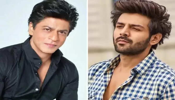 Shah Rukh Khan and Kartik Aryan