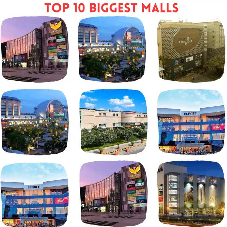 Top 10 Biggest Malls In India In 2023 - 2024