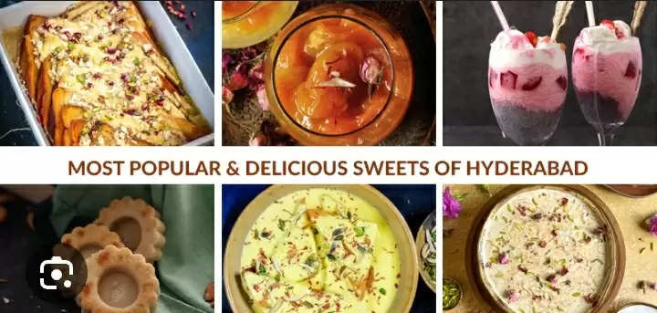 Sweet dishes of Hyderabad
