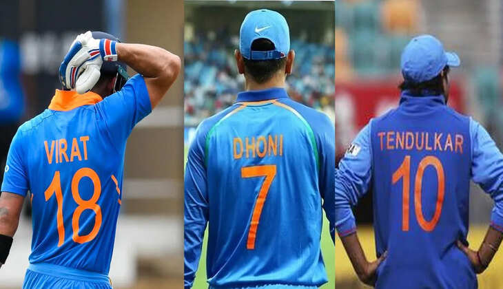 Top 10 Jersey Numbers In Cricket In 2025