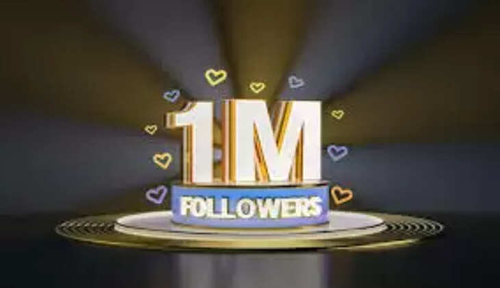  1 Million Followers in India