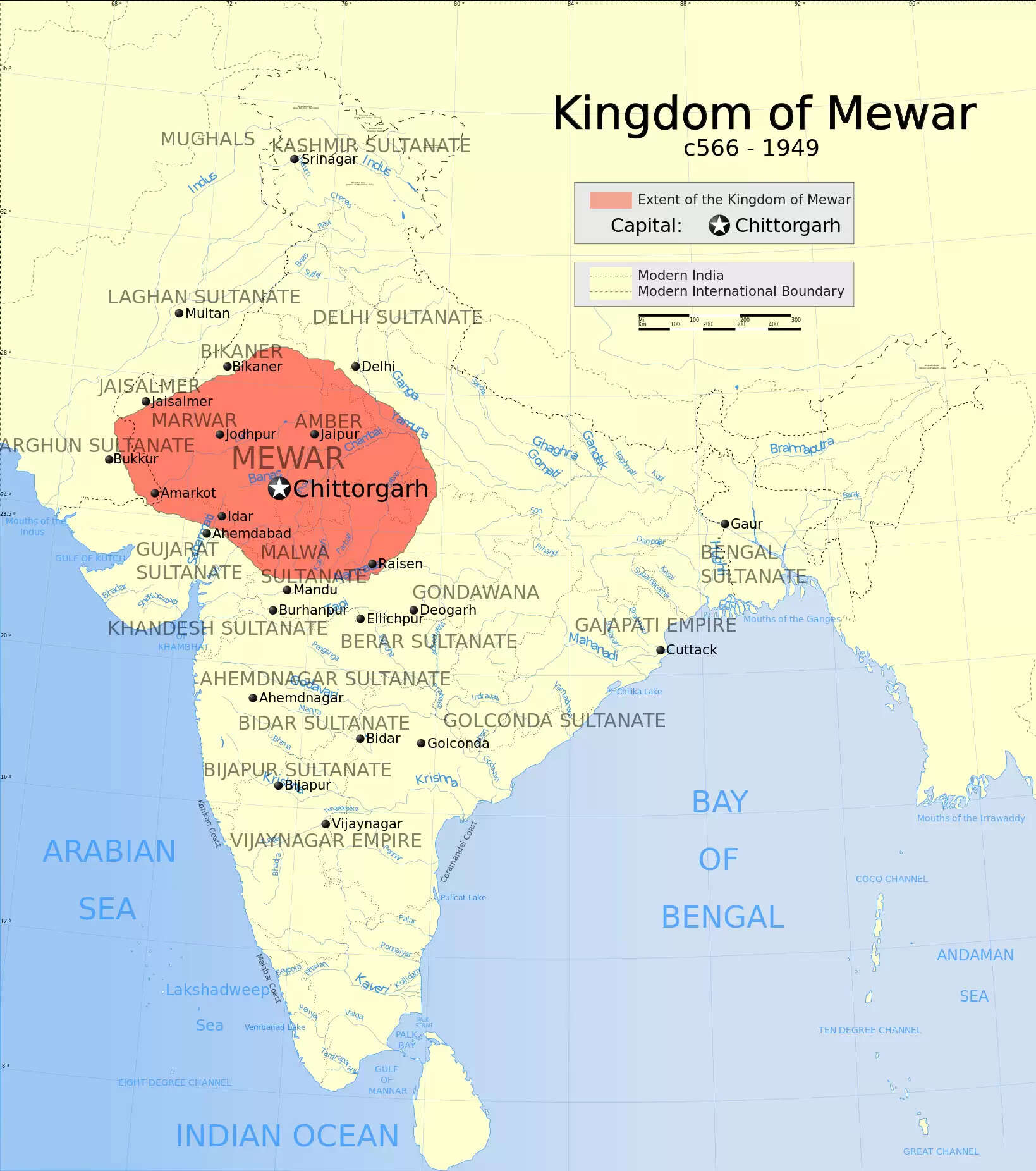 Know About Indian Kingdom of Rajputana (Mewar)