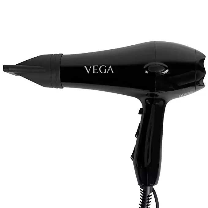 VEGA Pro Touch 1800-2000 Watts Professional Hair Dryer with 2 Detachable Nozzles