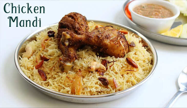 Chicken mandi. Biryani