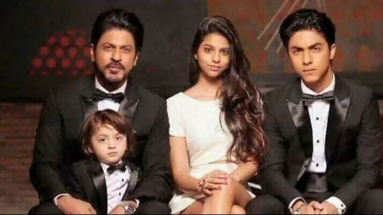 SRK and his kids