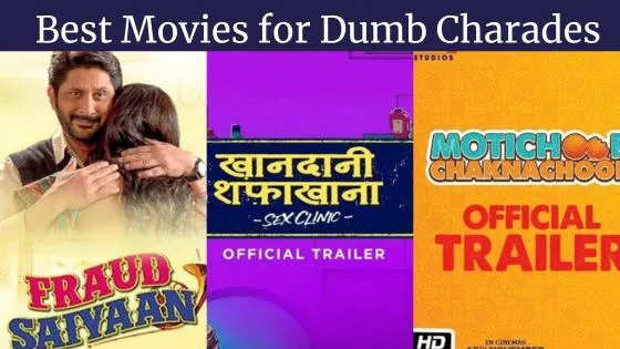  Top 10 Bollywood Movie Names For Dumb Charades In 2023