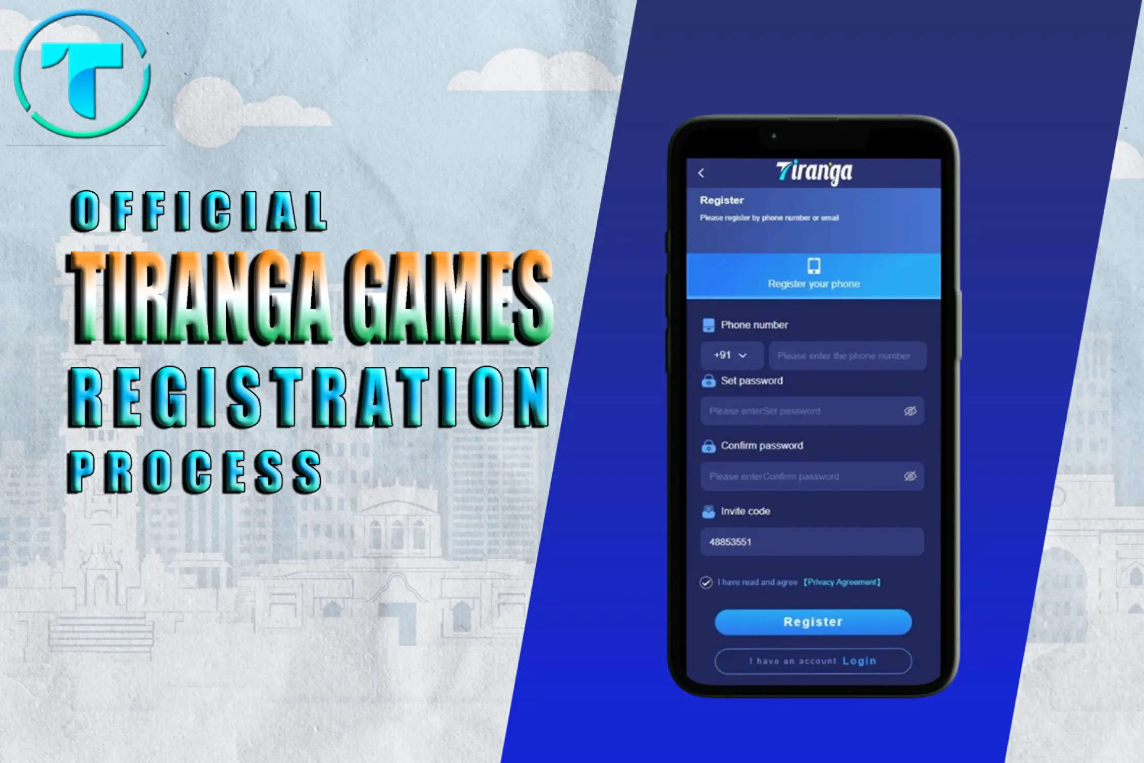 tiranga games registration