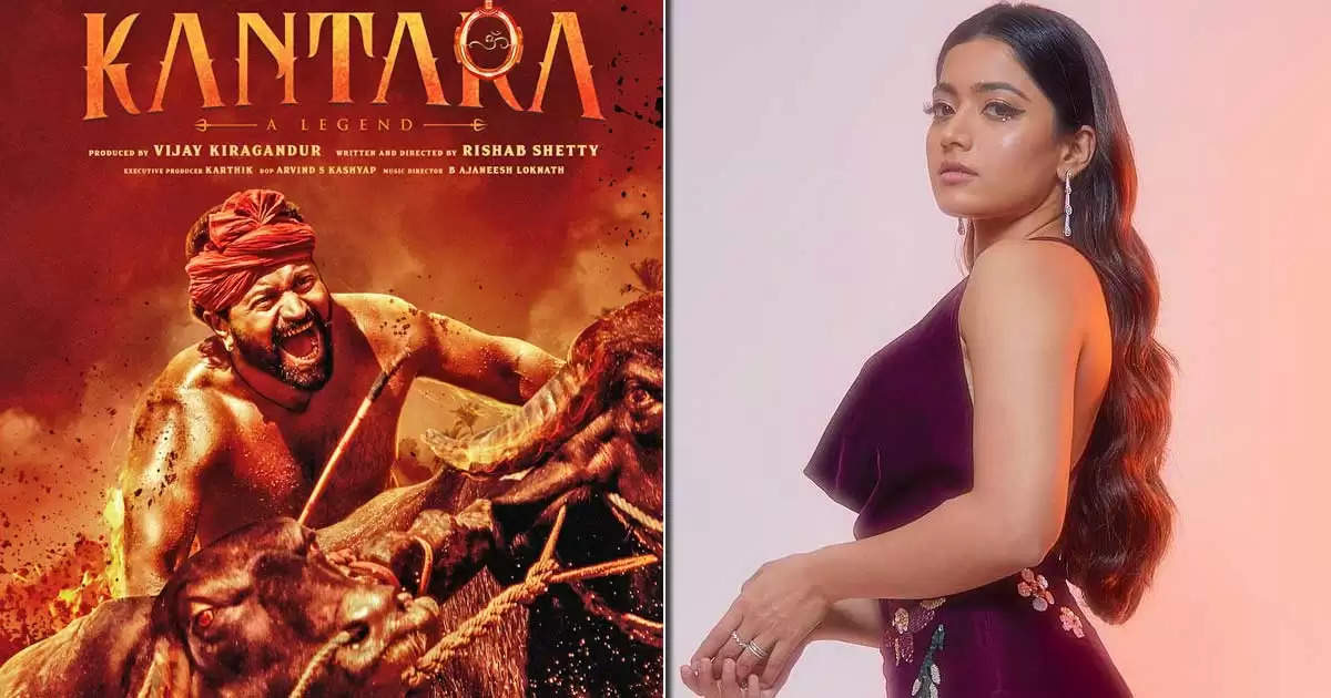 Rashmika Mandanna Gives A Cryptic Response For All The Trolls She Has Been Facing Recently ( Photo Credit – Instagram ; Kantara Poster )